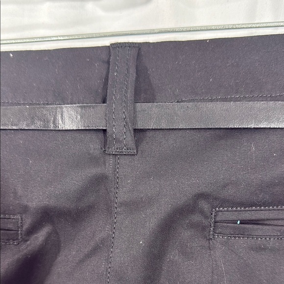 Pony Tail Black Belted Trousers Size L - Picture 7 of 8